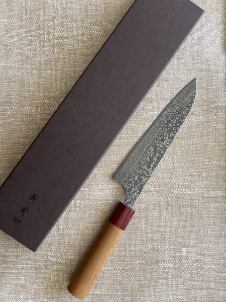 Yoshimi Kato Gyuto 180mm VG10 Nickel Damascus 