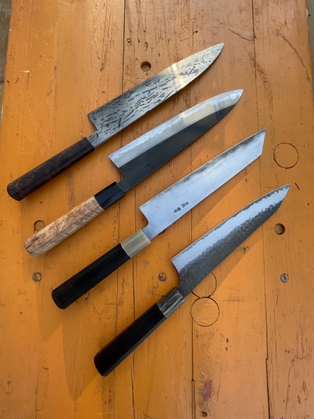 Hitohira Tanaka x Kyuzo Extra Height 240 Gyuto
