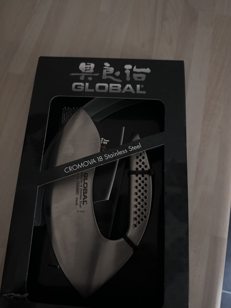 Global Cromova herb chopper 18cm 