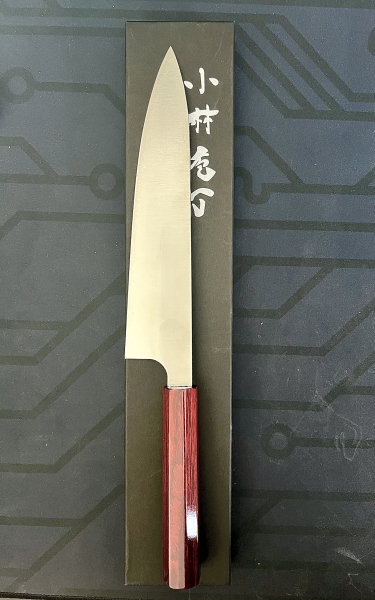 Kei Kobayashi SG2 Red Gyuto 210 mm – Brand New