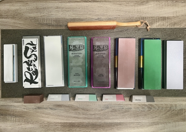 Full Progression Sharpening Stone Set – Premium Japanese Stones