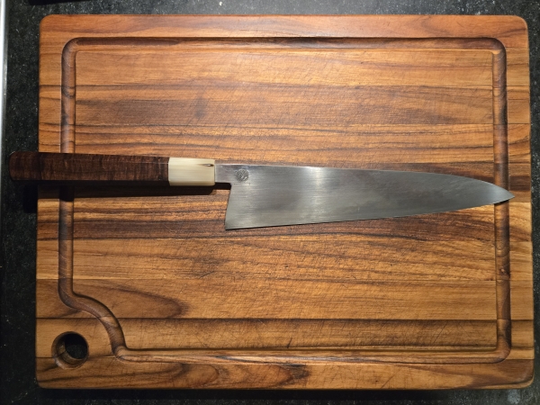 MK Knives 235mm Spicy White Honyaki