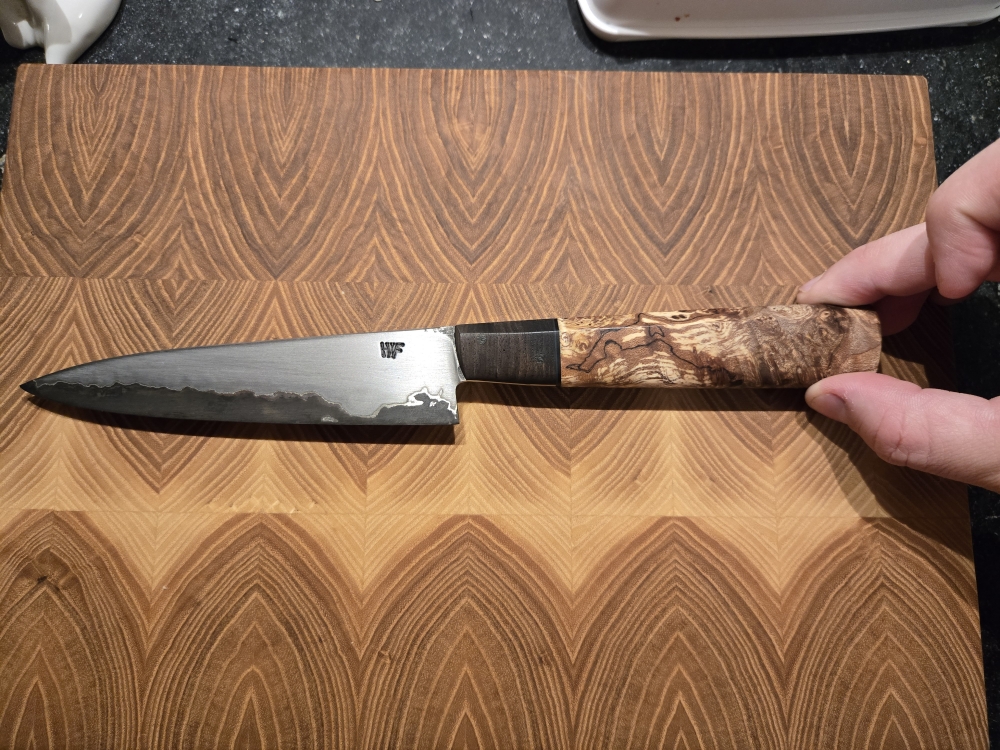MK Knives Honyaki and Heartwood Forge Petty Bundle