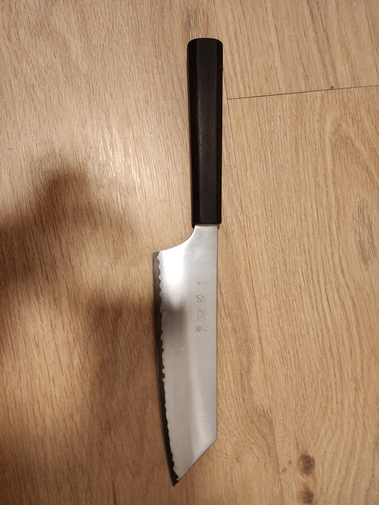 (Used) Hatsukokoro Hayabusa Aogami Super Bunka 180mm
