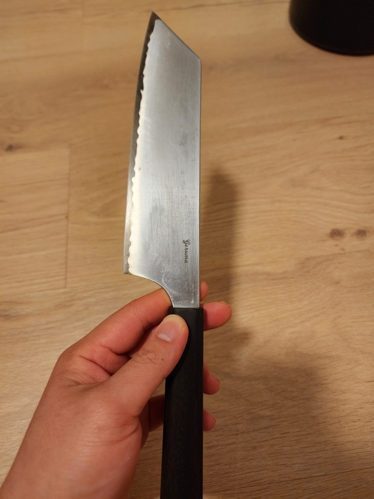 (Used) Hatsukokoro Hayabusa Aogami Super Bunka 180mm
