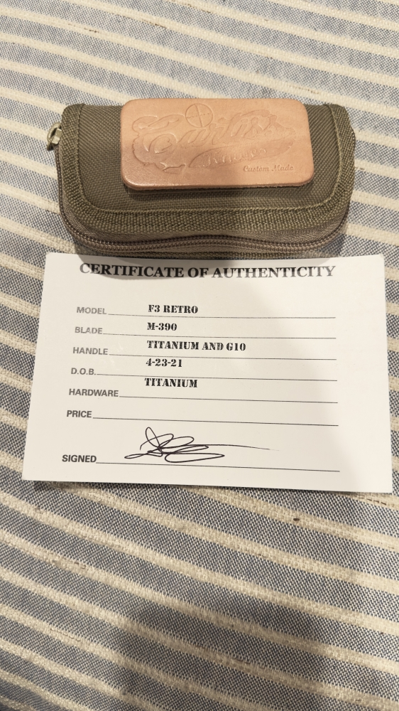 Curtiss F3-Retro Medium, Brand new unused
