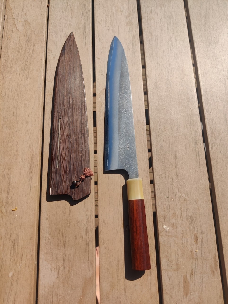 Yoshikane SKD Nashiji 270 Gyuto w/ saya