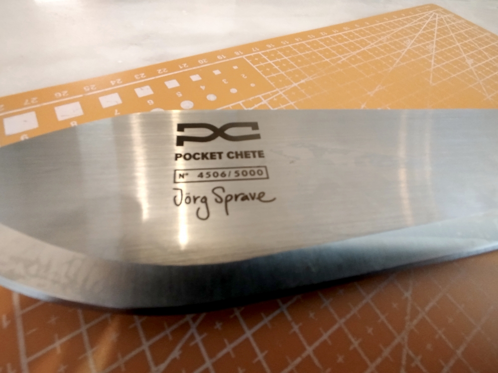 The Famous PocketChete - Limited collector's knife from the hand of Jörg Sprave 4506/5000