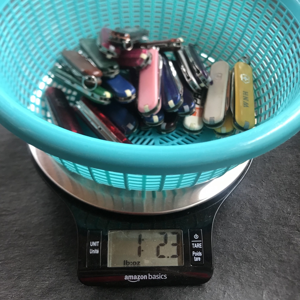 Selling Lot of 53 Victorinox and 4 Wenger Swiss Army Knives ~ 58 mm