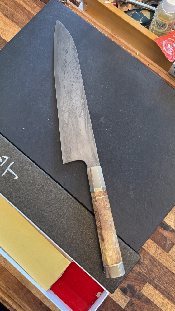 Nigara Hamono Tamahanage gyuto
