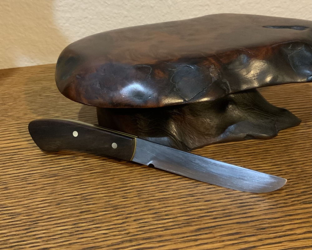 Hand Made Carbon Steel All Purpose Camping Hunting Utility Knife