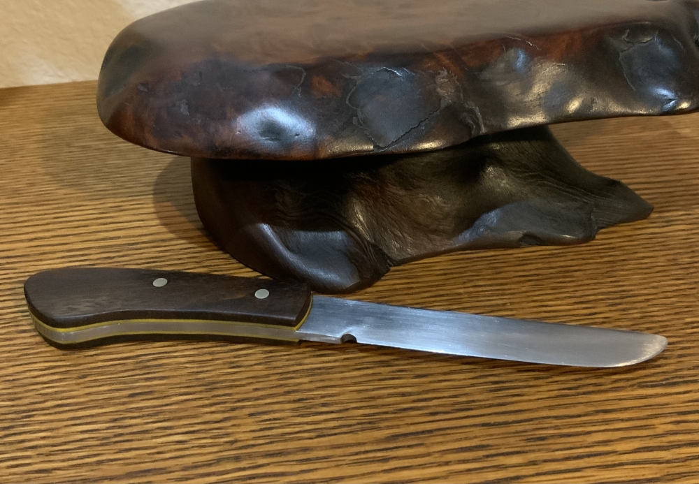 Hand Made Carbon Steel All Purpose Camping Hunting Utility Knife