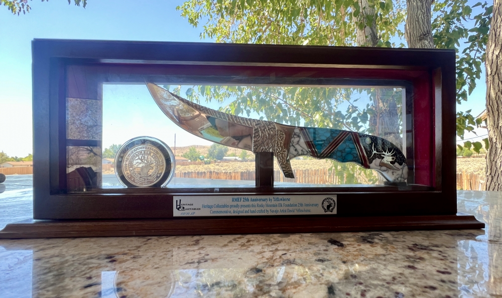 Rocky Mountain elk foundation 25th anniversary by David Yellowhorse