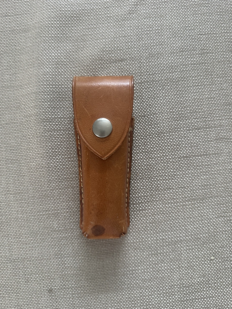 Gerber Hand Checkered Walnut Folding Hunter