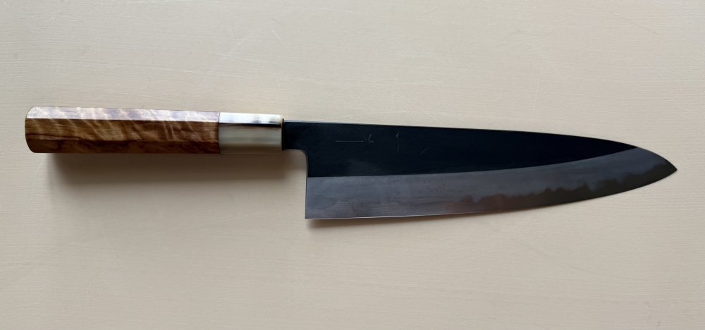 Tanaka x Kyuzo “Extra Height” Blue#1 240mm gyuto
