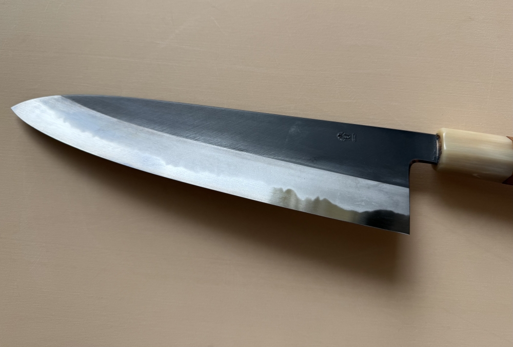 Tanaka x Kyuzo “Extra Height” Blue#1 240mm gyuto