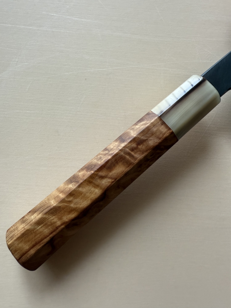Tanaka x Kyuzo “Extra Height” Blue#1 240mm gyuto