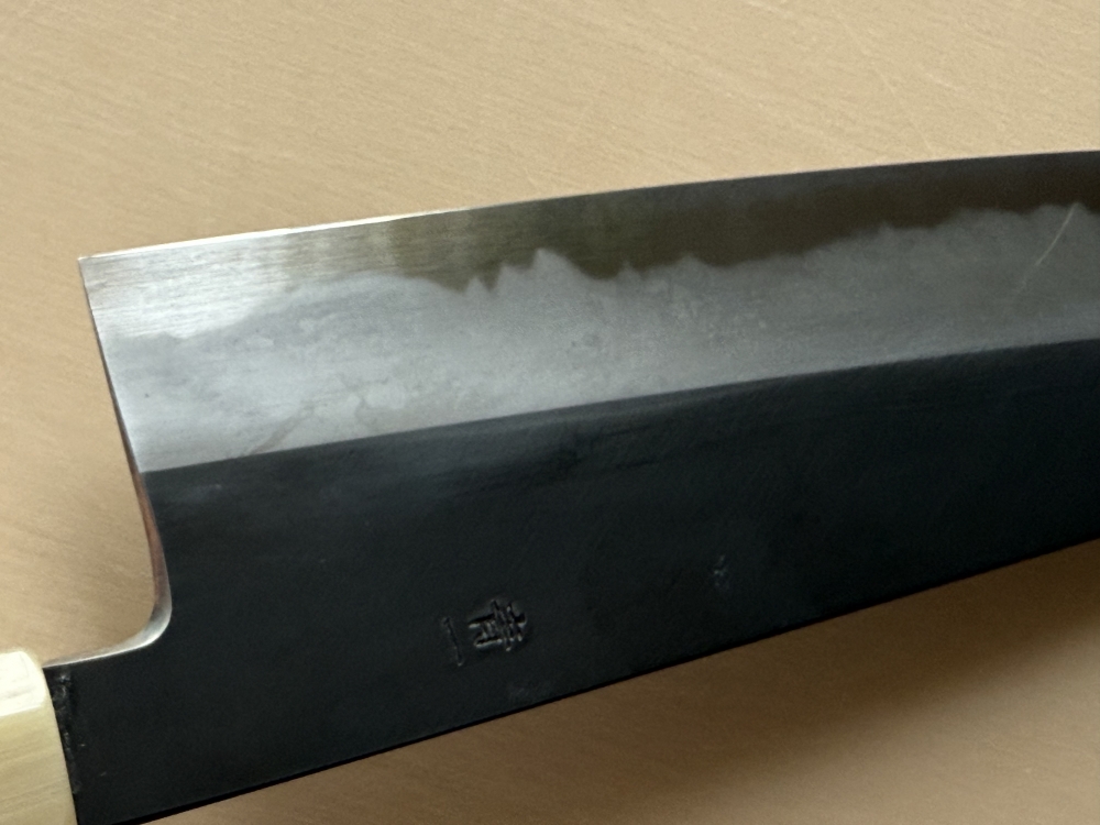 Tanaka x Kyuzo “Extra Height” Blue#1 240mm gyuto