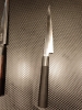 Set completo di coltelli da cucina.