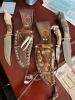 LINDA PETREE DECORATED SCRIMSHAW HUNTING KNIFE