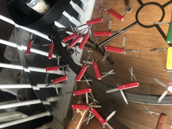 Selling Lot of 53 Victorinox and 4 Wenger Swiss Army Knives ~ 58 mm