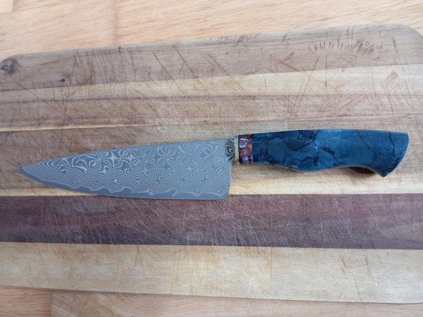 Gyuto 2 (Mamoth tooth +wood handle)