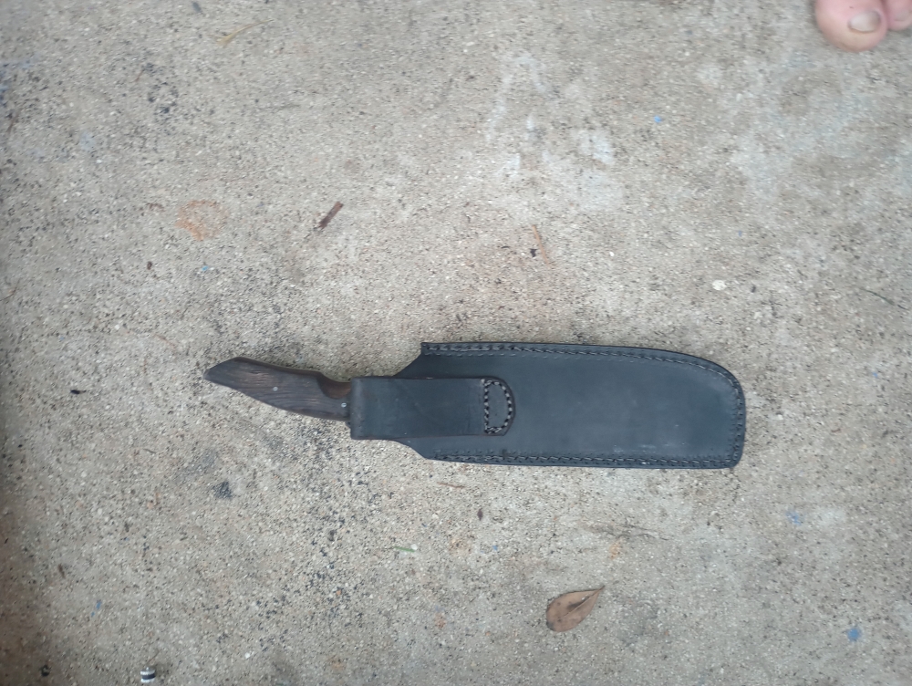 Vintage Larry Harley Heavy Duty Handheld and Smaller Throw knife