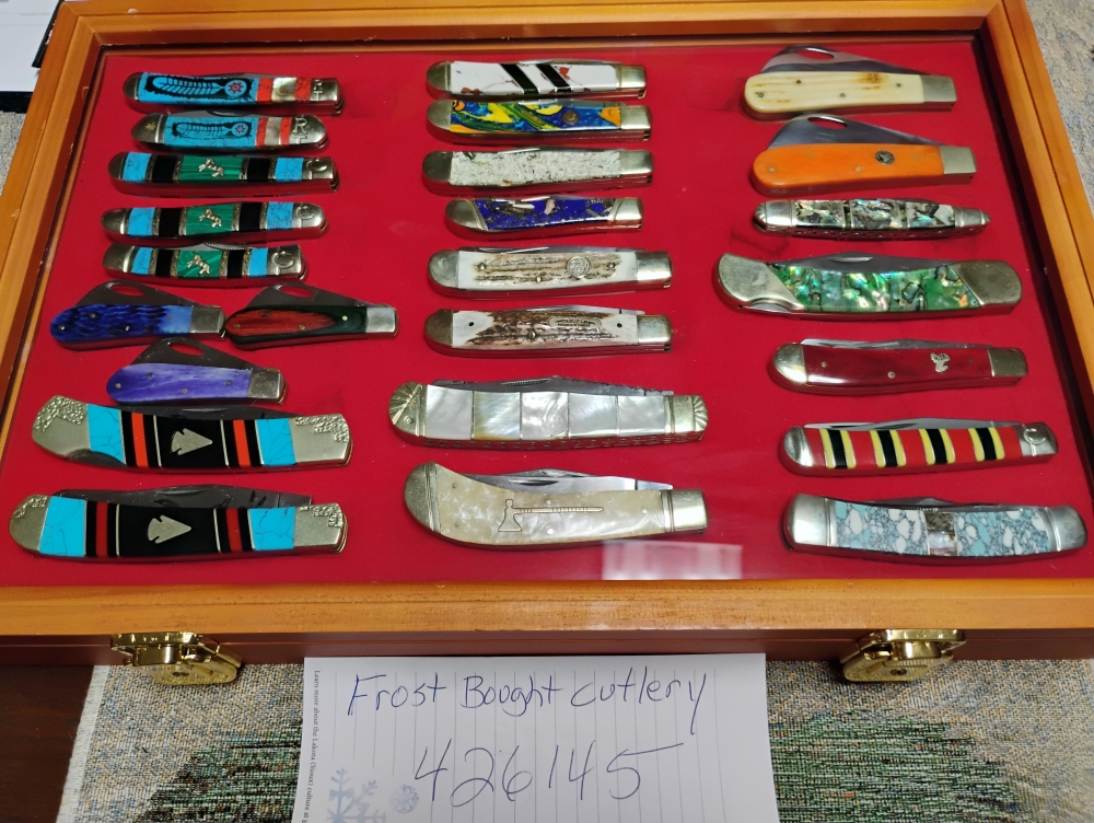 Frost bought cutlery 