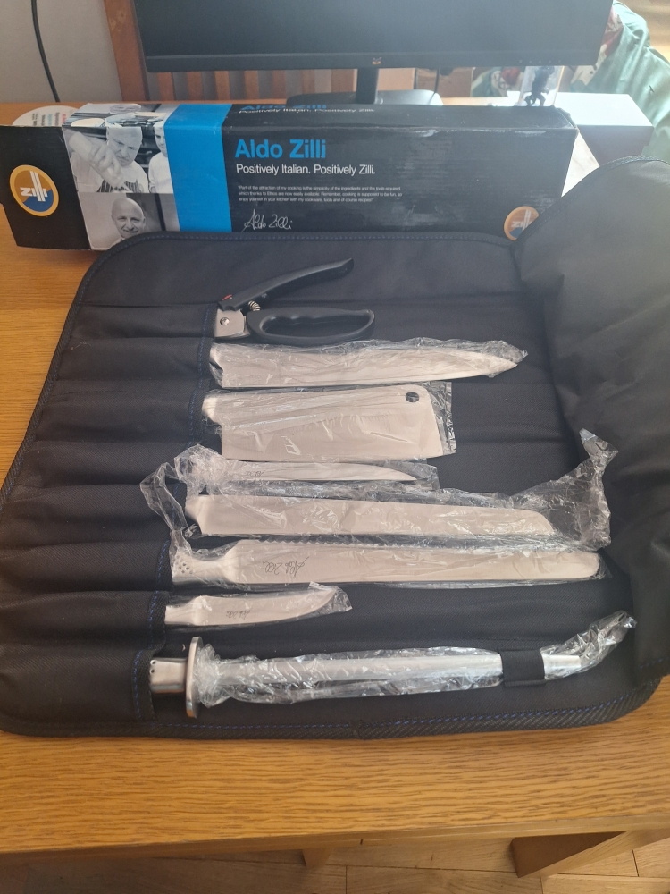 Aldo Zilli Chef knife set