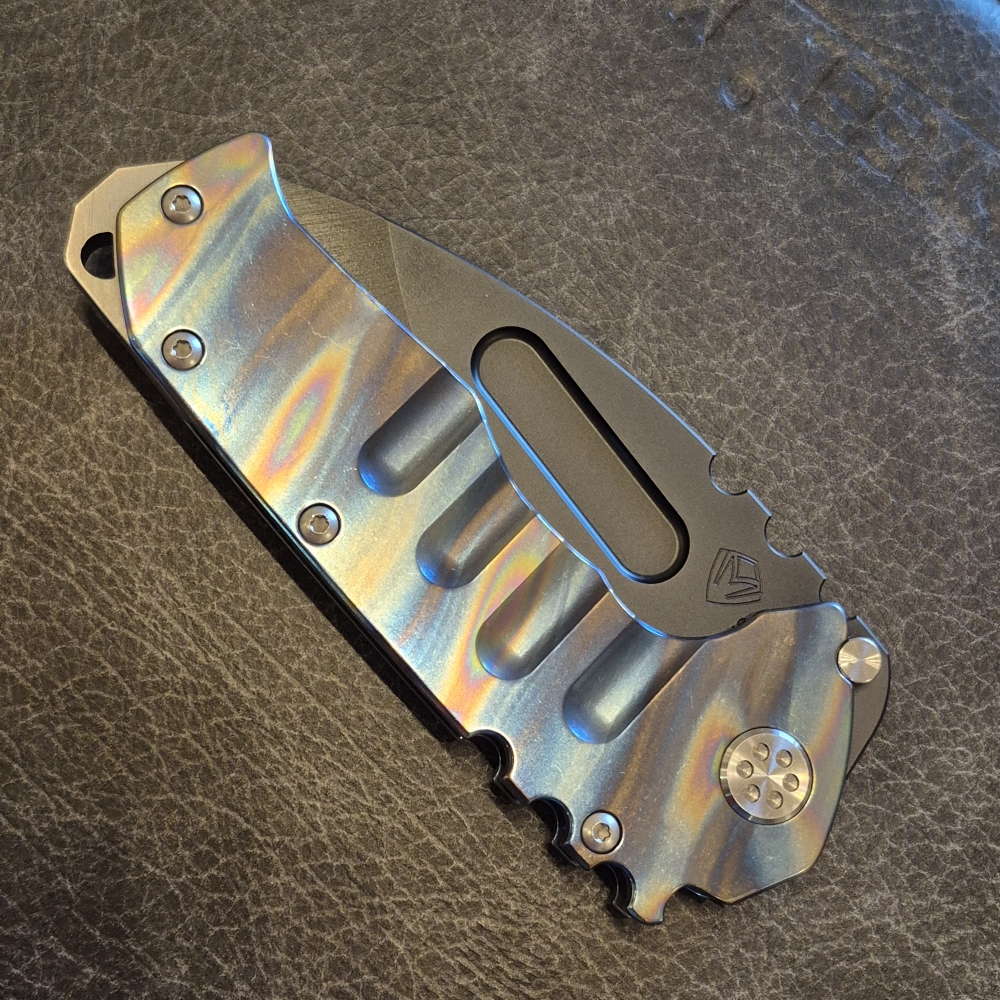 MKT Praetorian T Flame Blue S90V 4\"  Blade