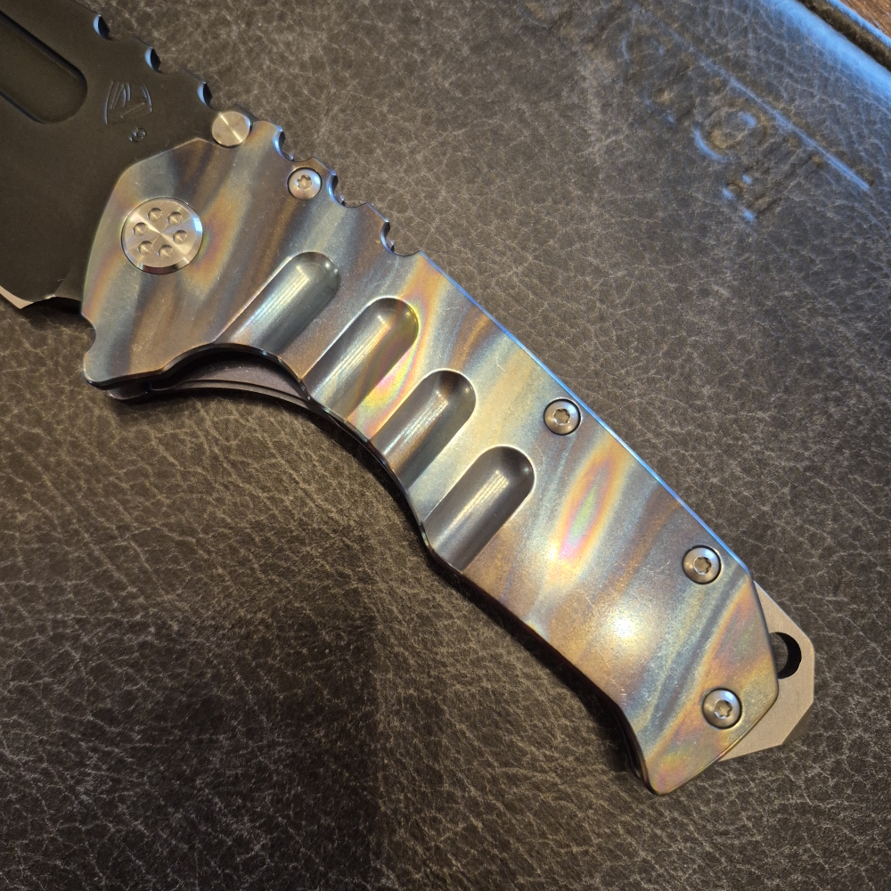 MKT Praetorian T Flame Blue S90V 4\"  Blade