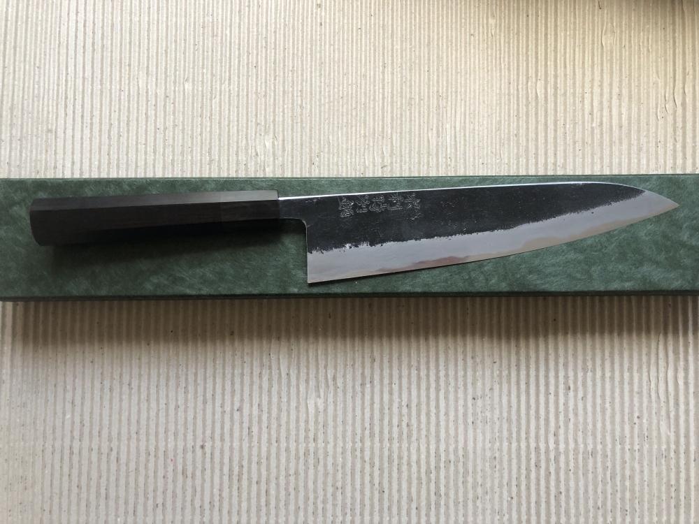 Munetoshi Uchigumori Bloomery Iron 240mm Gyuto