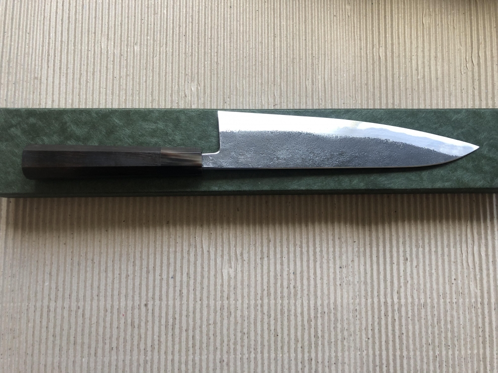Munetoshi Uchigumori Bloomery Iron 240mm Gyuto