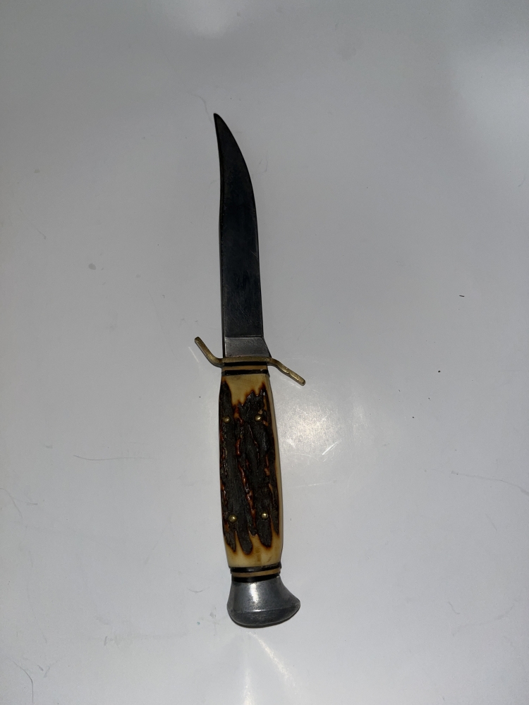 Vintage WWII DGM 5664-87 German Multitool Axe Hatchet Hammer Screwdriver With VINTAGE BLACKHAWK BRAND KNIFE