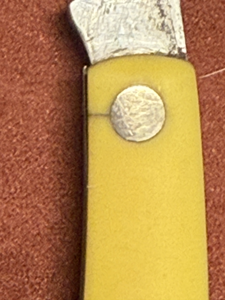 Case XX Birds Eye Stockman (1973) Yellow 33092