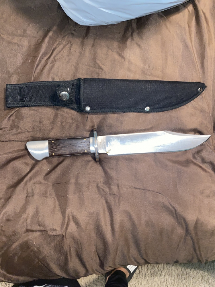 American mint bald eagle Bowie Knife with Sheath