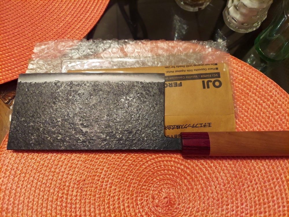 Moritaka Ishime Mega Nakiri 165mm Aogami #2
