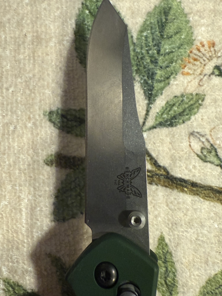 Benchmade 940 Osborne Green Aluminum
