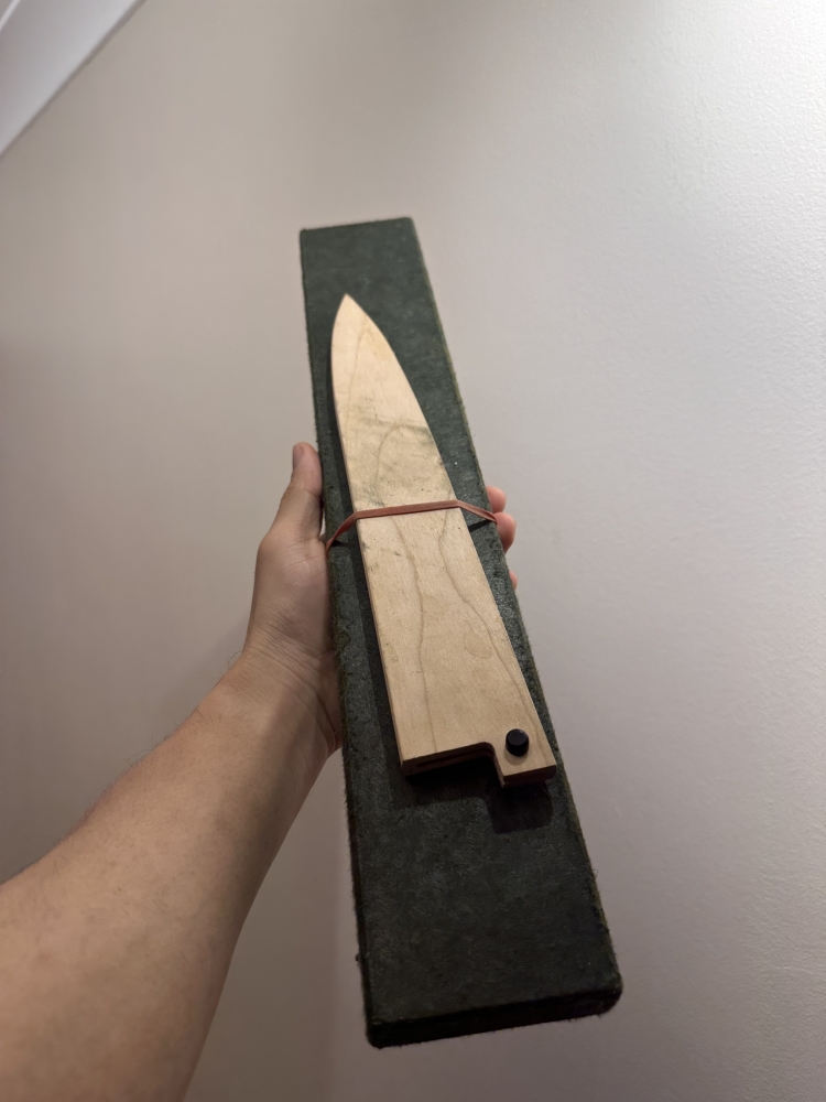 JNS Tanaka Kiritsuke Sujihiki 270mm with saya