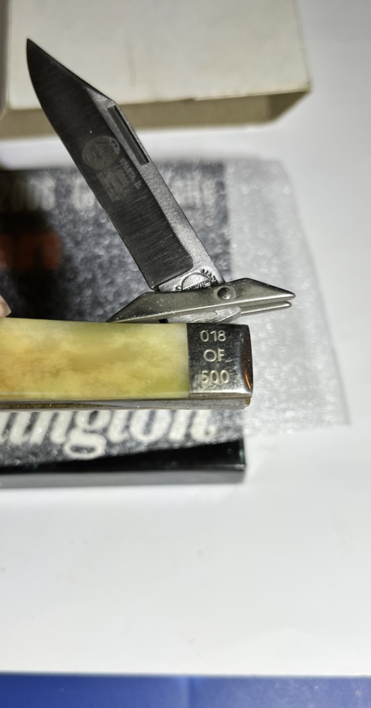 REMINGTON ATA 2006 GRAND AMERICAN SWING GUARD LOCKBACK KNIFE #18 OF 500 IN BOX