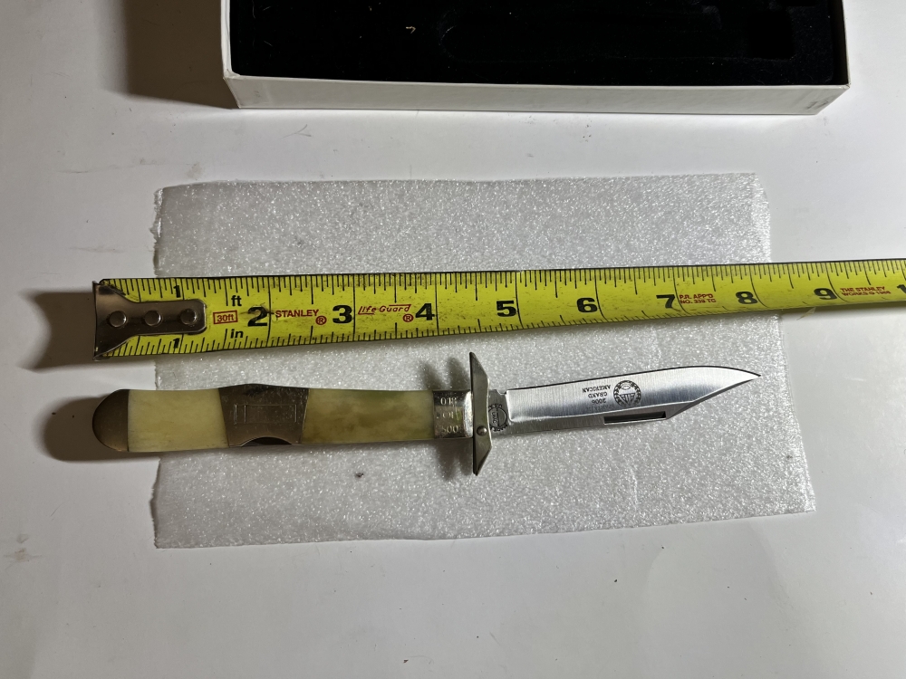 REMINGTON ATA 2006 GRAND AMERICAN SWING GUARD LOCKBACK KNIFE #18 OF 500 IN BOX