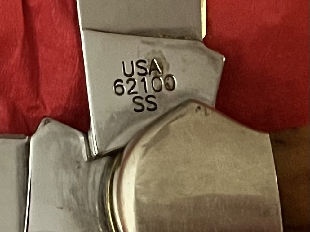NOS  2008 CASE  7944 62100 SS AMBER BONE WORM GROOVE LARGE SADDLEHORN
