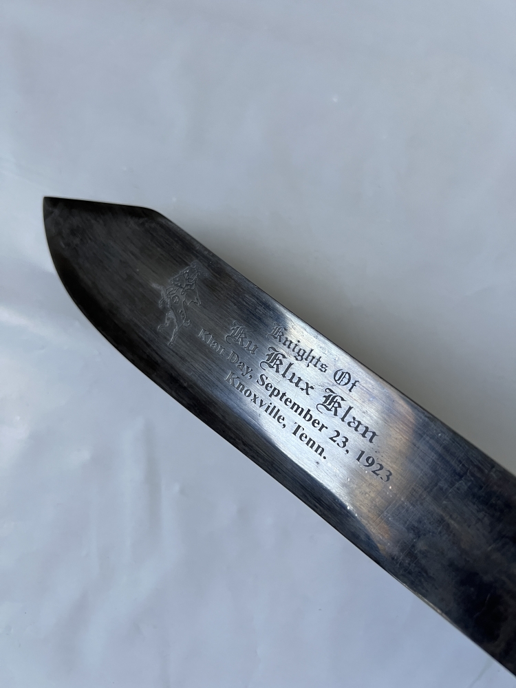 1923 KA-BAR 9\" Blade 1923 \"Klan Day' - Knights of the Ku Klux Klan