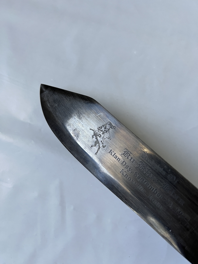 1923 KA-BAR 9\" Blade 1923 \"Klan Day' - Knights of the Ku Klux Klan