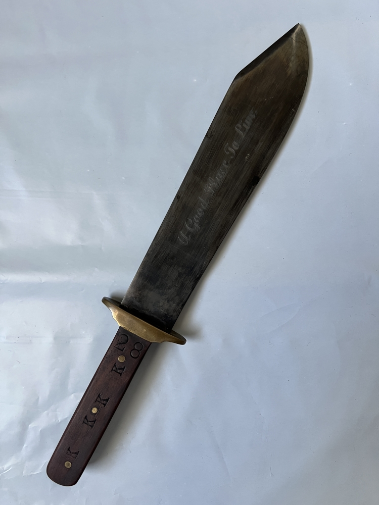 1923 KA-BAR 9\" Blade 1923 \"Klan Day' - Knights of the Ku Klux Klan