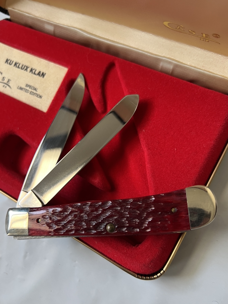 Case XX Special Limited Edition Ku Klux Klan 'The Invisible Empire' Knife - Edition 239