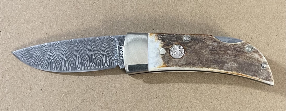 Boker 2\" Gents VG-10 Damascus Steel