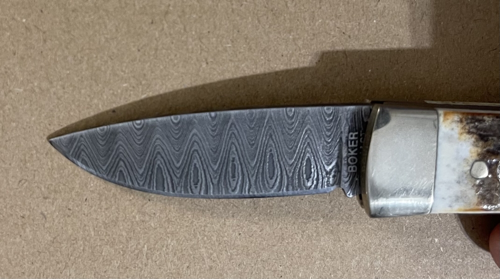 Boker 2\" Gents VG-10 Damascus Steel