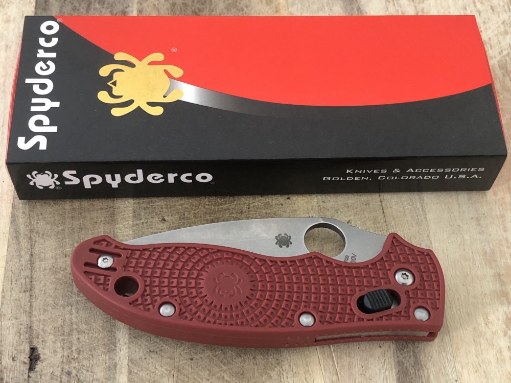 New Tactical Spyderco Lightweight Ball Bearing Lock Folding Knife High Quality