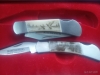 Set of three Limited edition 2007 Winchester lock blade knives